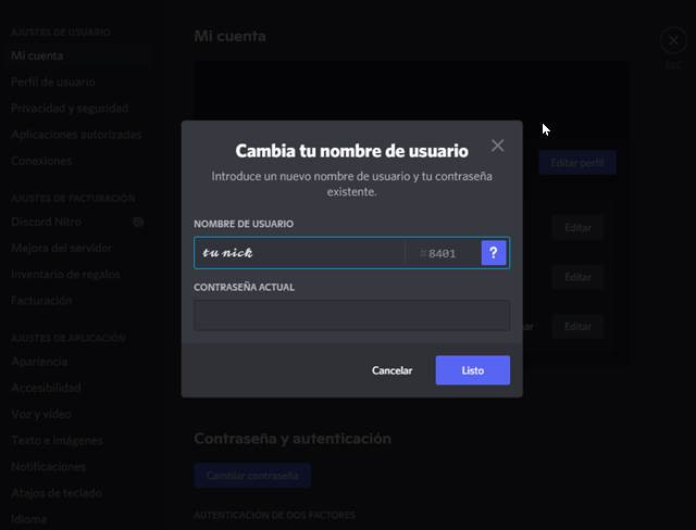 letras raras discord